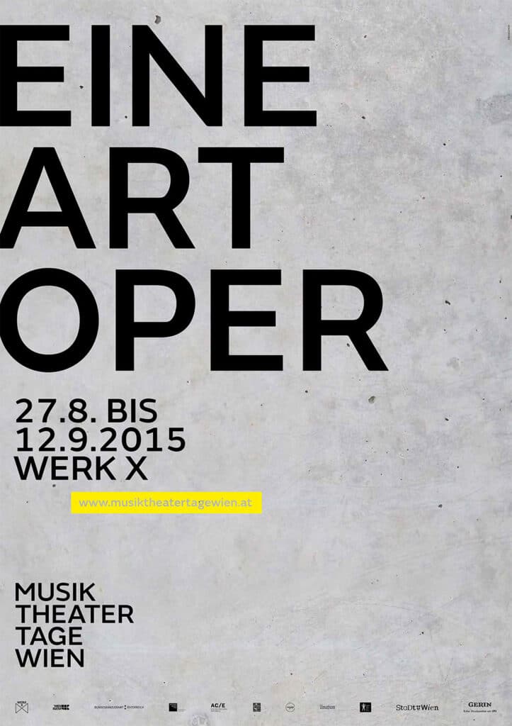 MUSIKTHEATERTAGE WIEN 2015 - EINE ART OPER